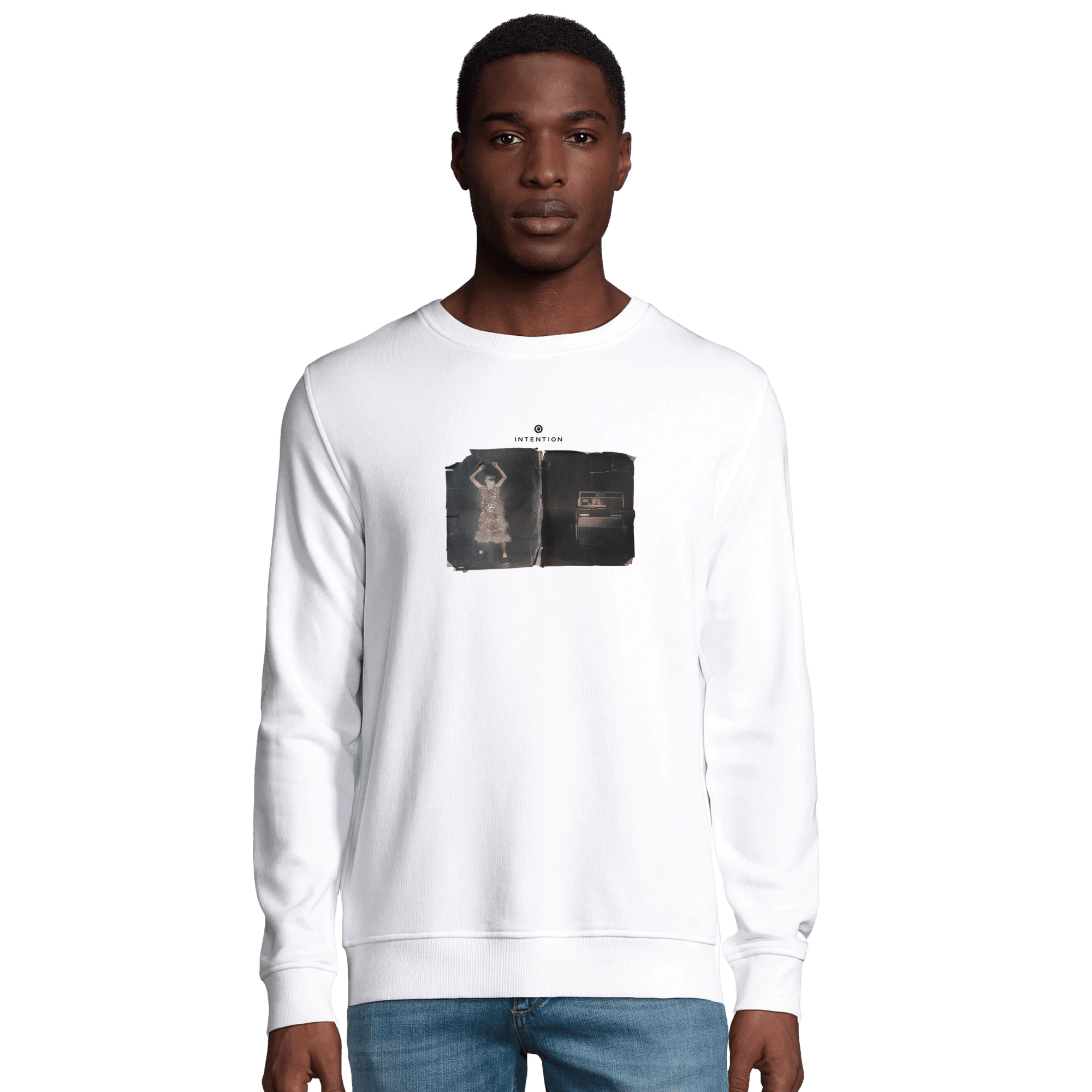 Vibrant - "Never too Late" Sweatshirt White XS 3