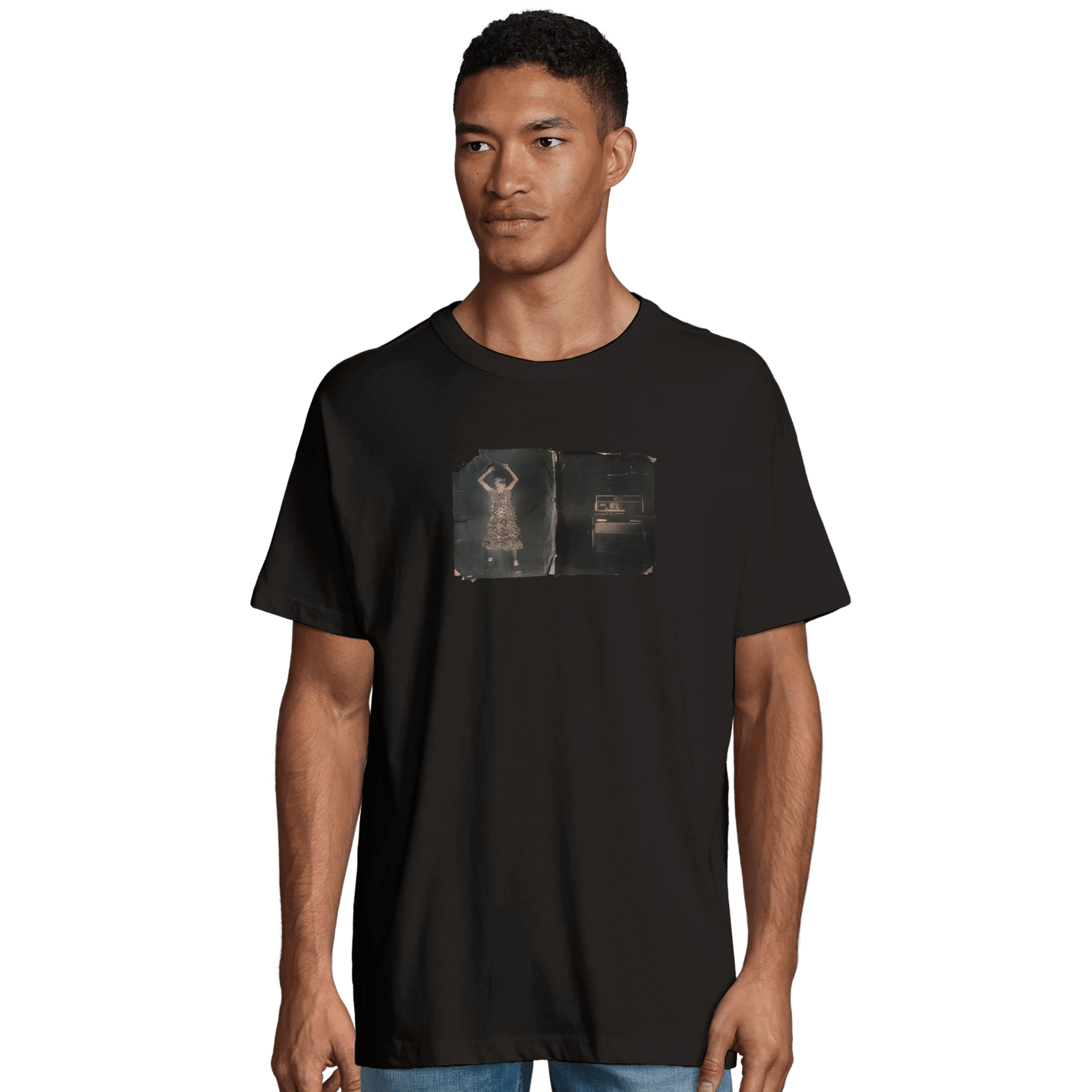 Vibrant - "Never too Late" T-shirt Deep Black S 7