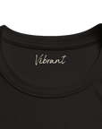 Vibrant - "Never too Late" T-shirt Deep Black S 5