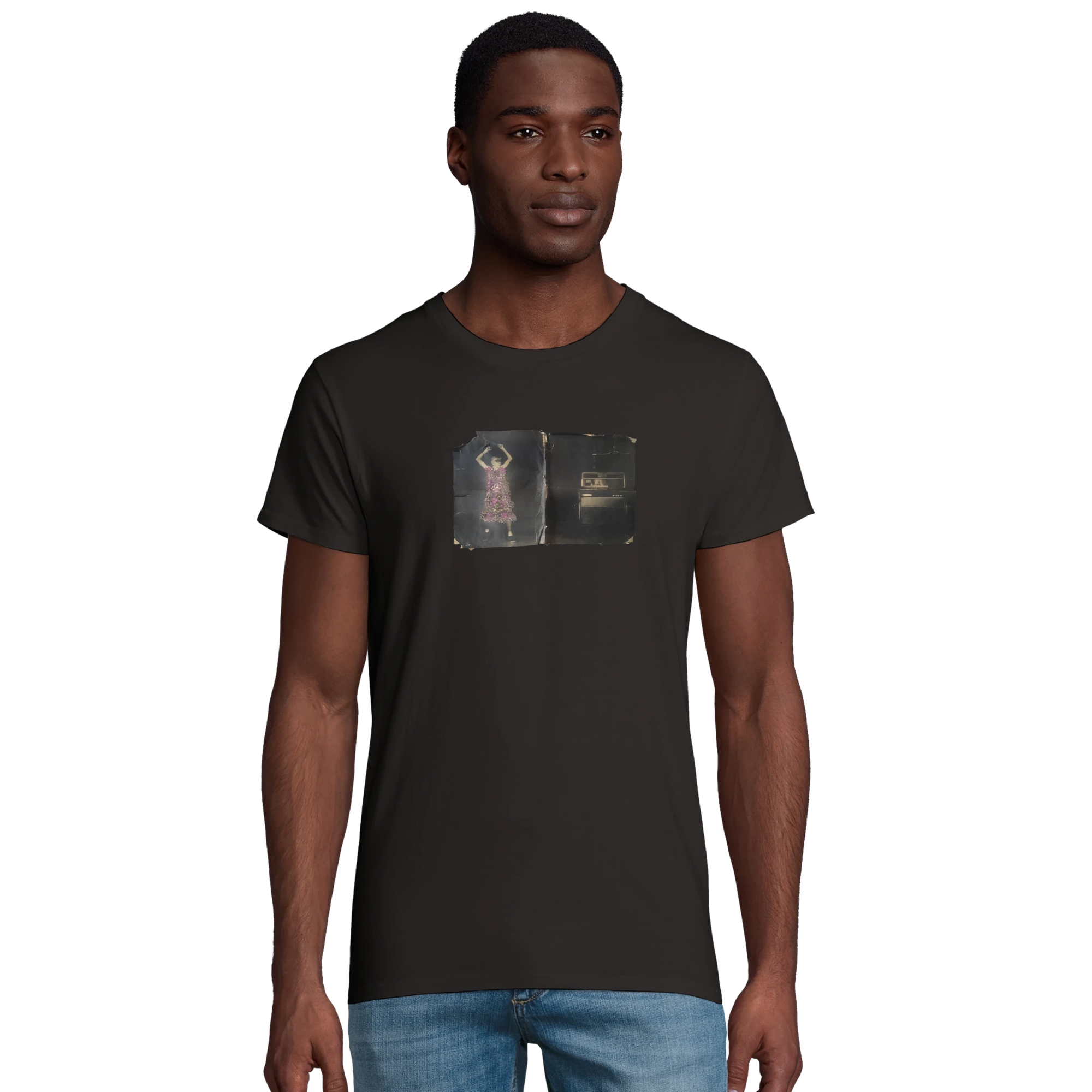 Vibrant - "Never too Late" T-shirt Deep Black XS 4