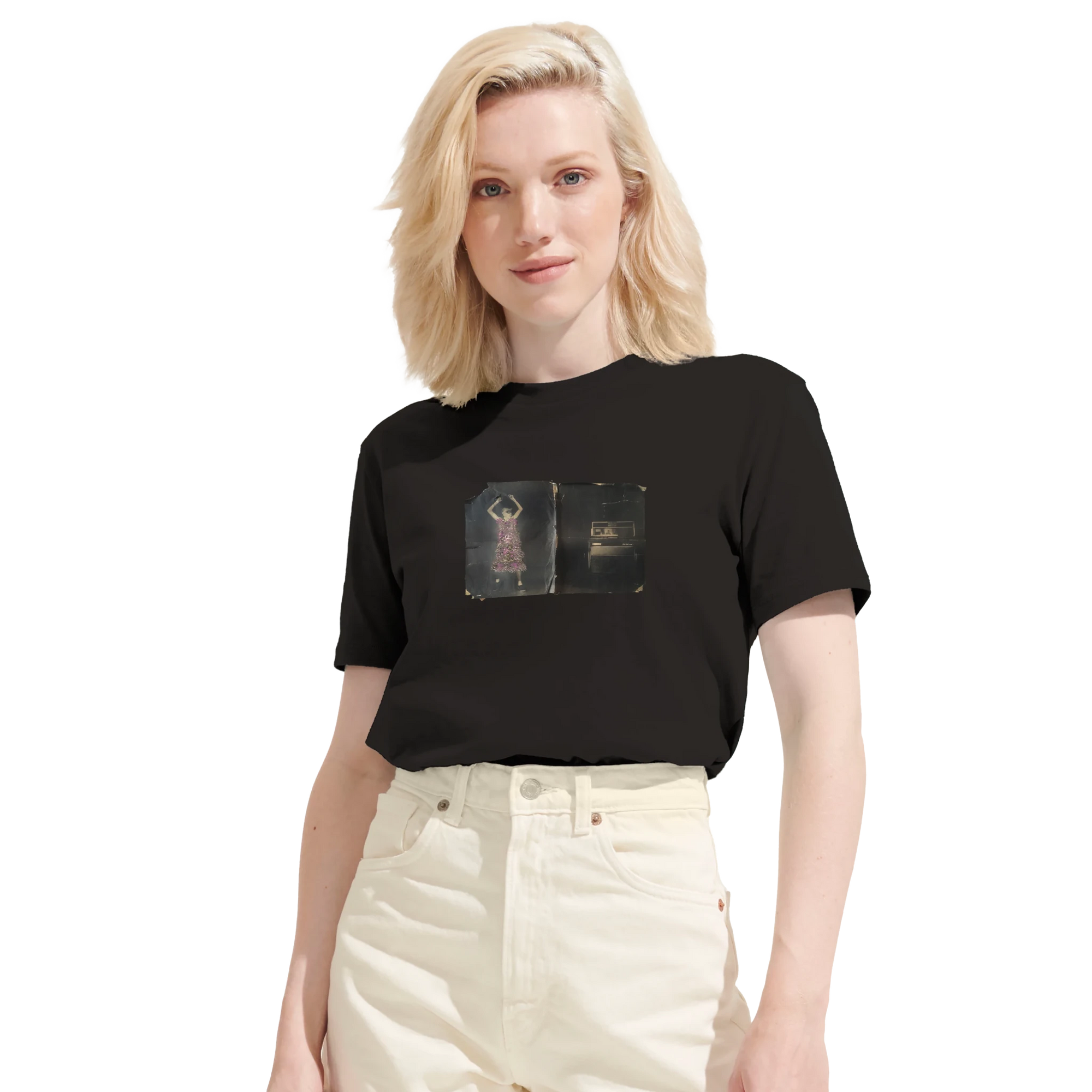 Vibrant - "Never too Late" T-shirt Deep Black XS 6