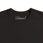 Vibrant - "Never too Late" T-shirt Deep Black XS 2