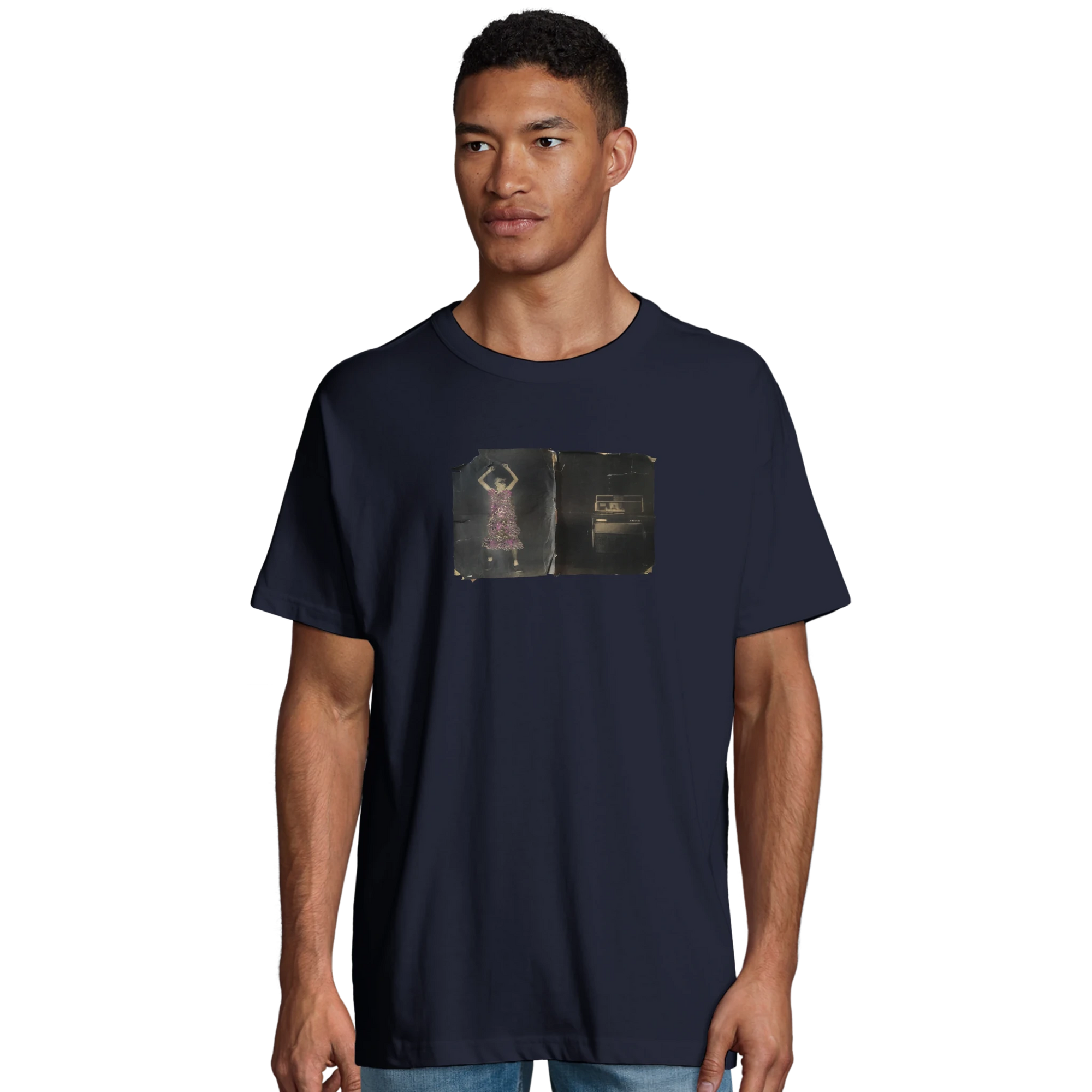 Vibrant - "Never too Late" T-shirt French Navy S 17