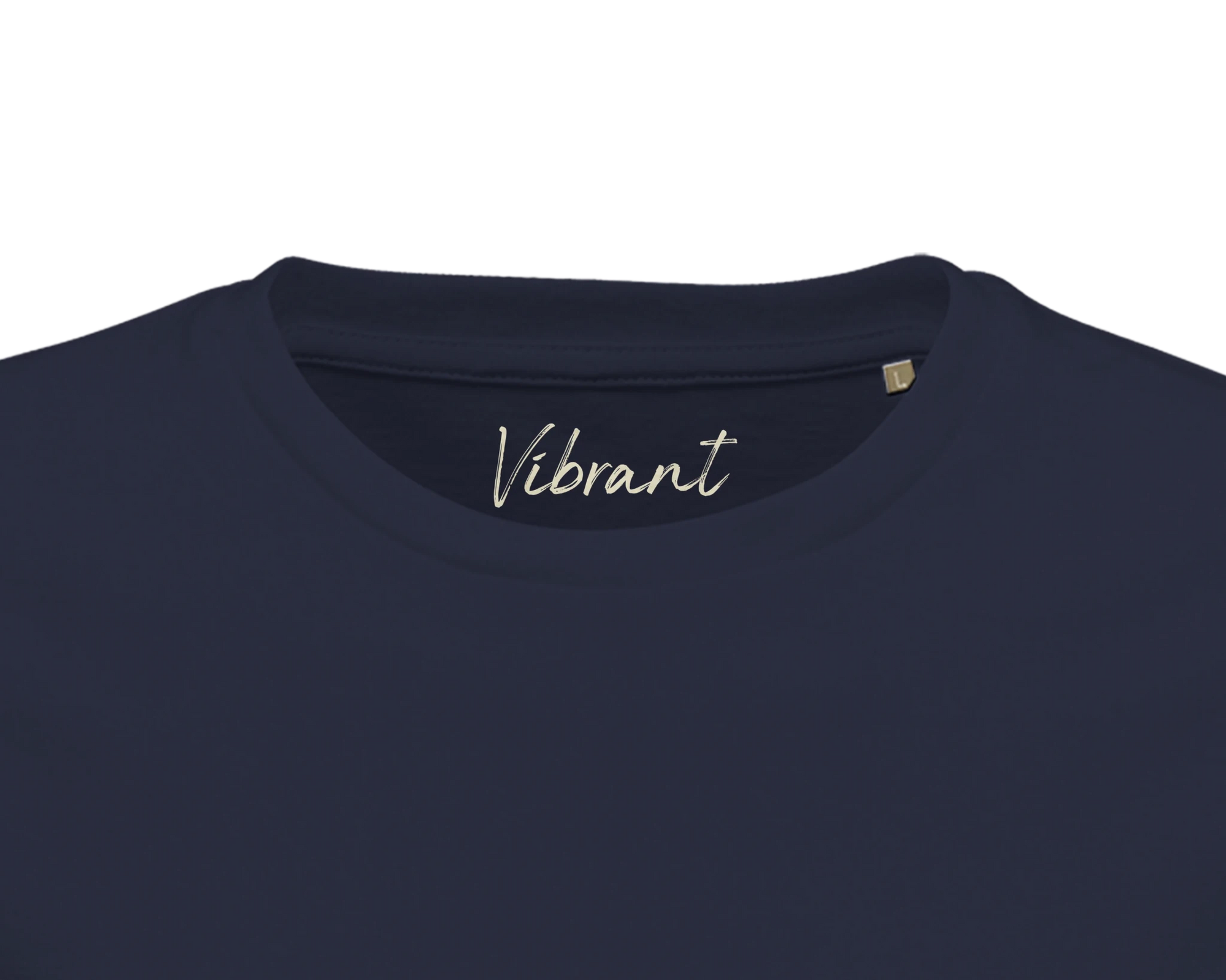 Vibrant - "Never too Late" T-shirt French Navy XS 2