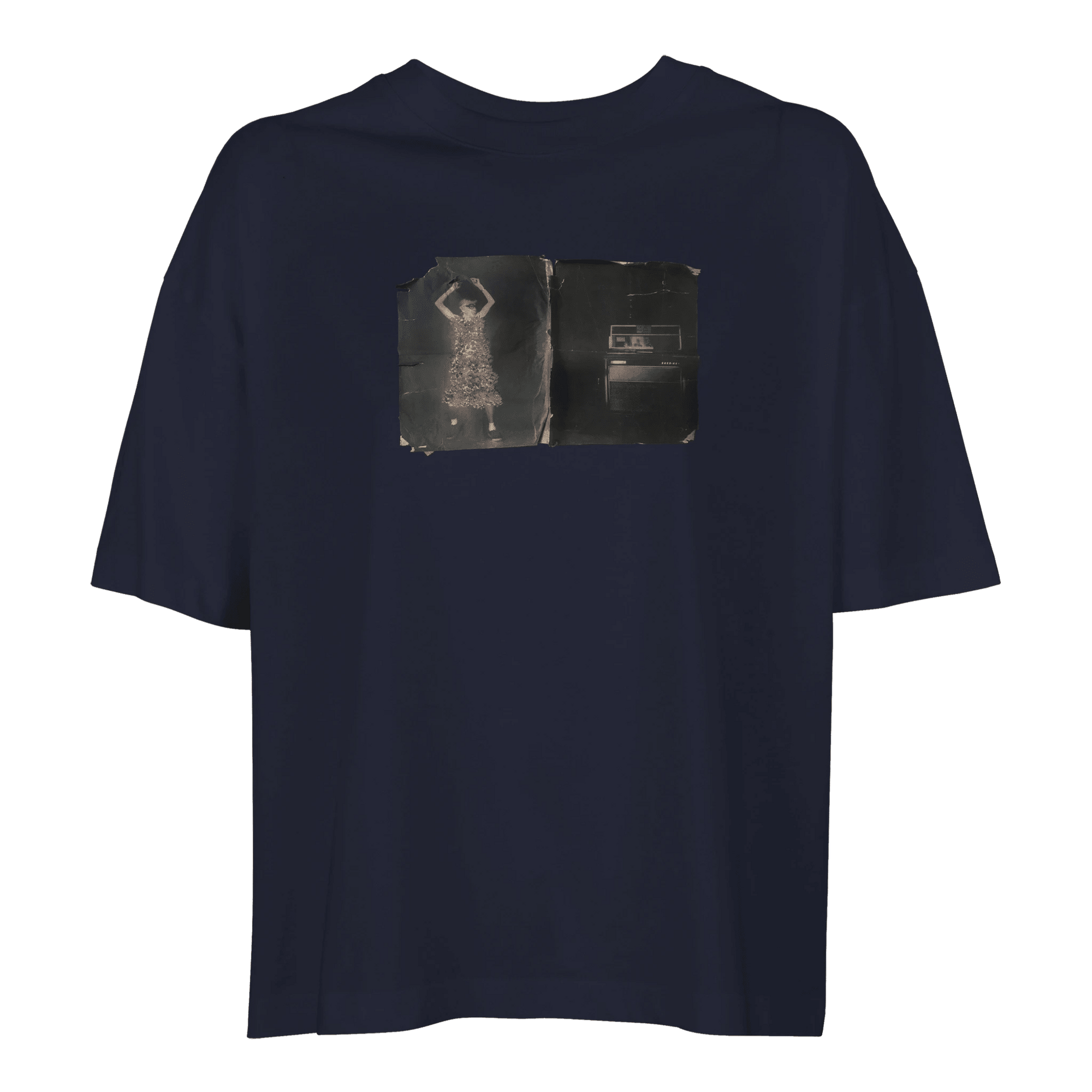 Vibrant - "Never too Late" T-shirt French Navy XS 9