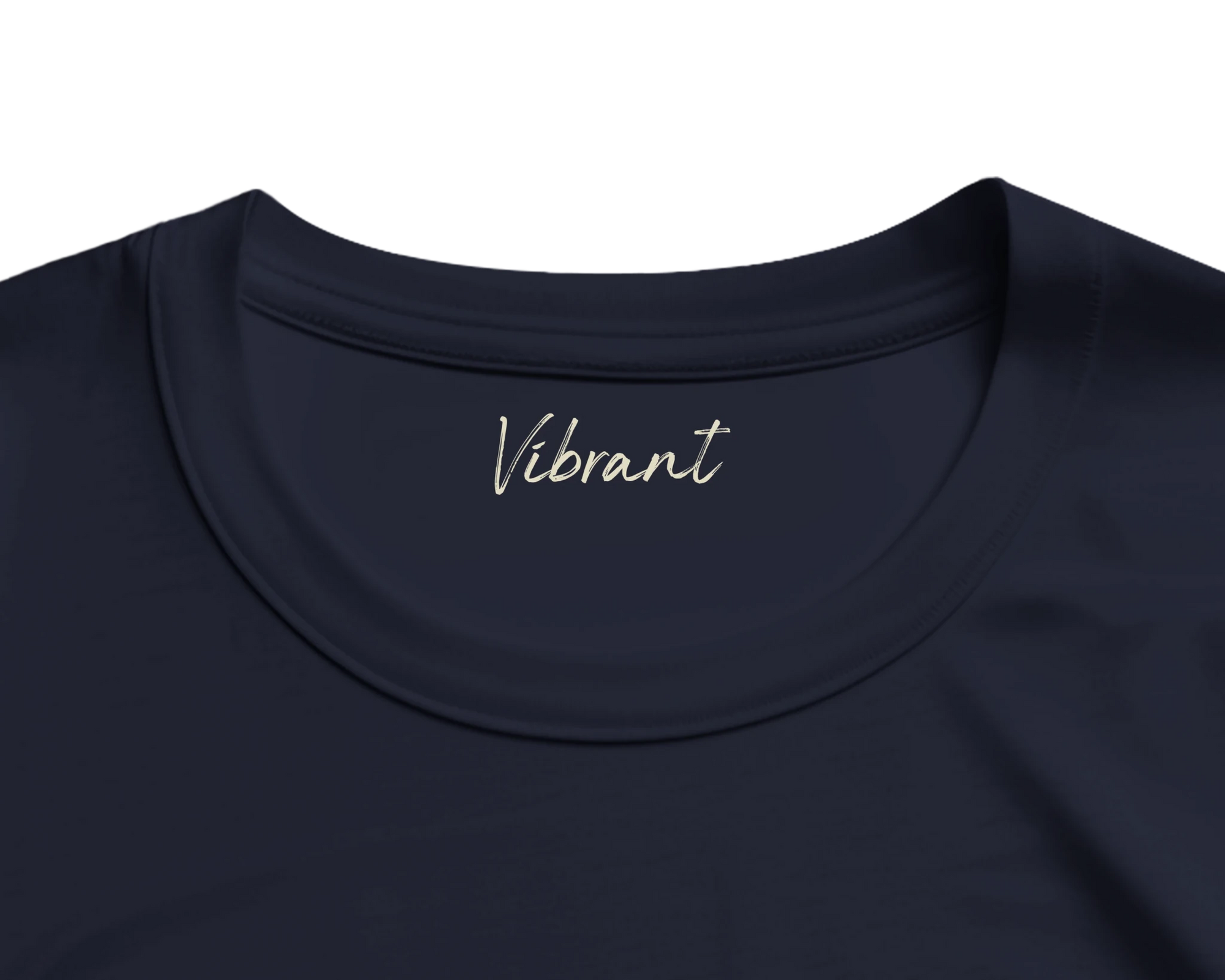 Vibrant - "Never too Late" T-shirt French Navy XS 10