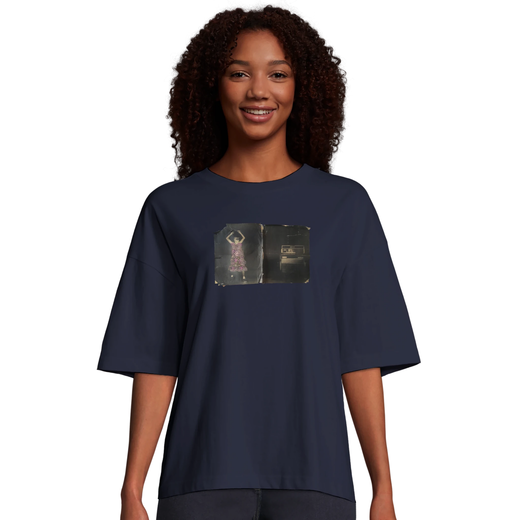 Vibrant - "Never too Late" T-shirt French Navy XS 12