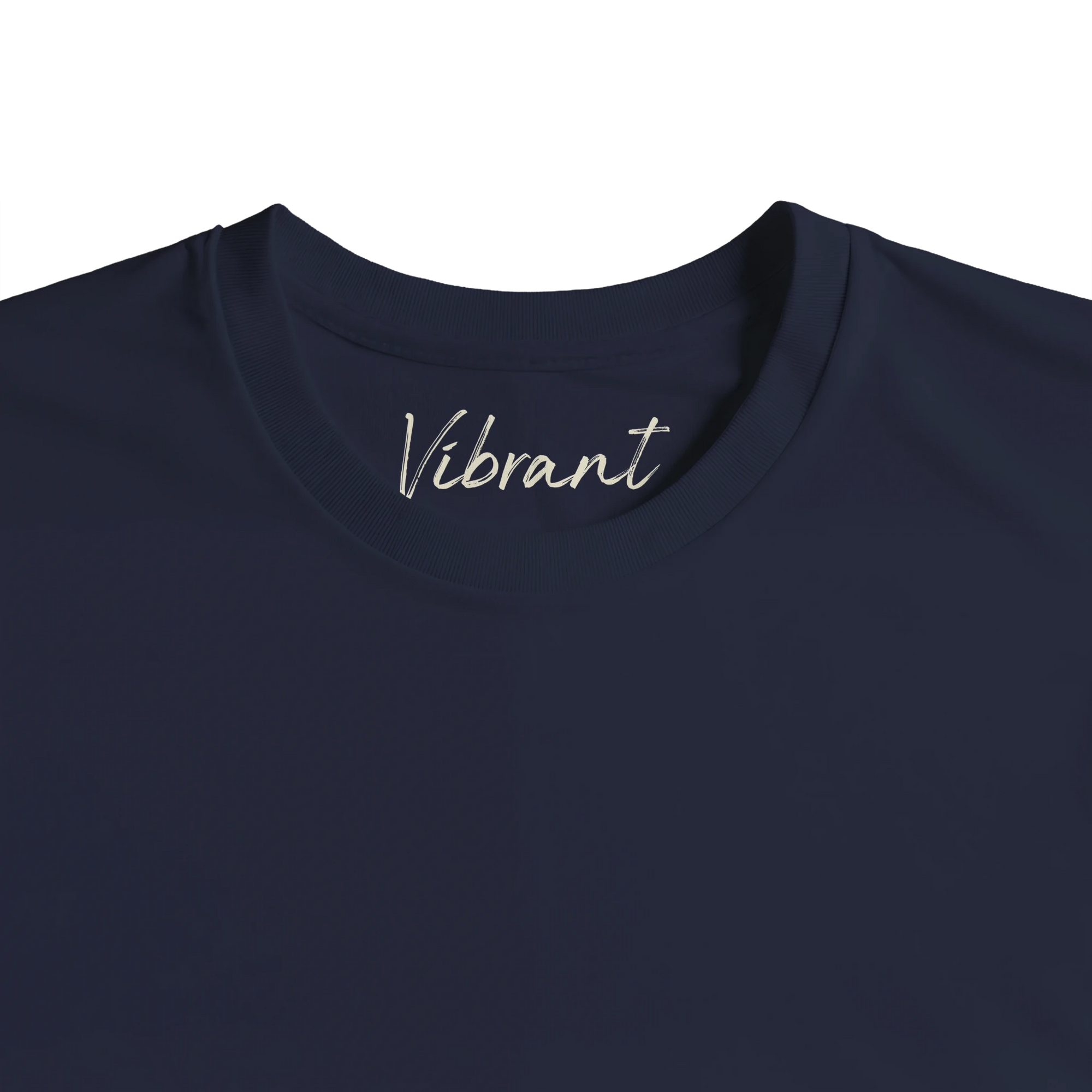 Vibrant - "Never too Late" T-shirt French Navy XS 2