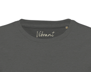 Vibrant - "Never too Late" T-shirt Grey Melange XS 2