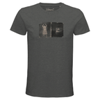 Vibrant - "Never too Late" T-shirt Grey Melange XS 1