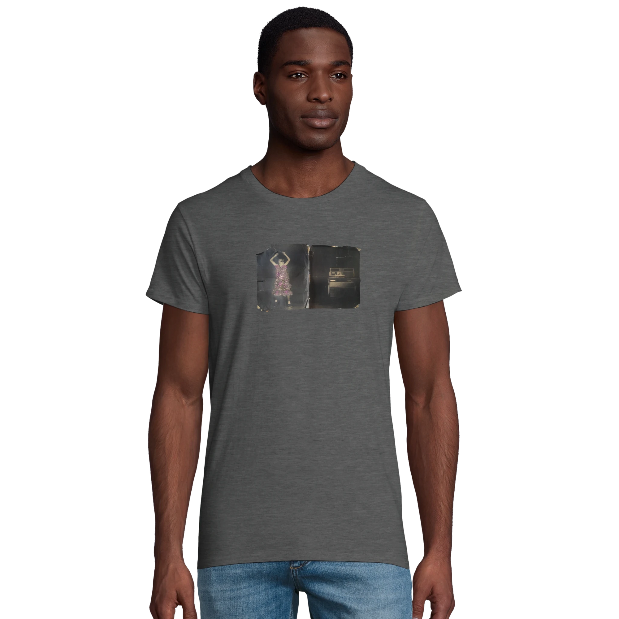 Vibrant - "Never too Late" T-shirt Grey Melange XS 4