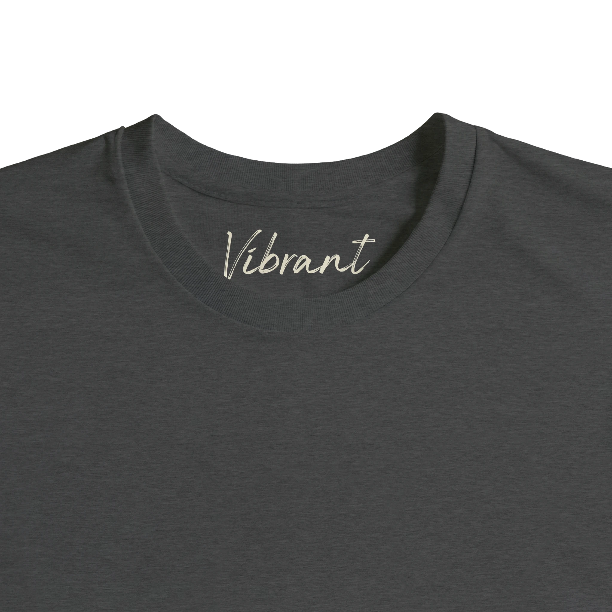 Vibrant - "Never too Late" T-shirt Grey Melange XS 2