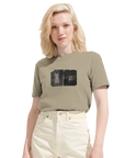 Vibrant - "Never too Late" T-shirt Khaki XS 6