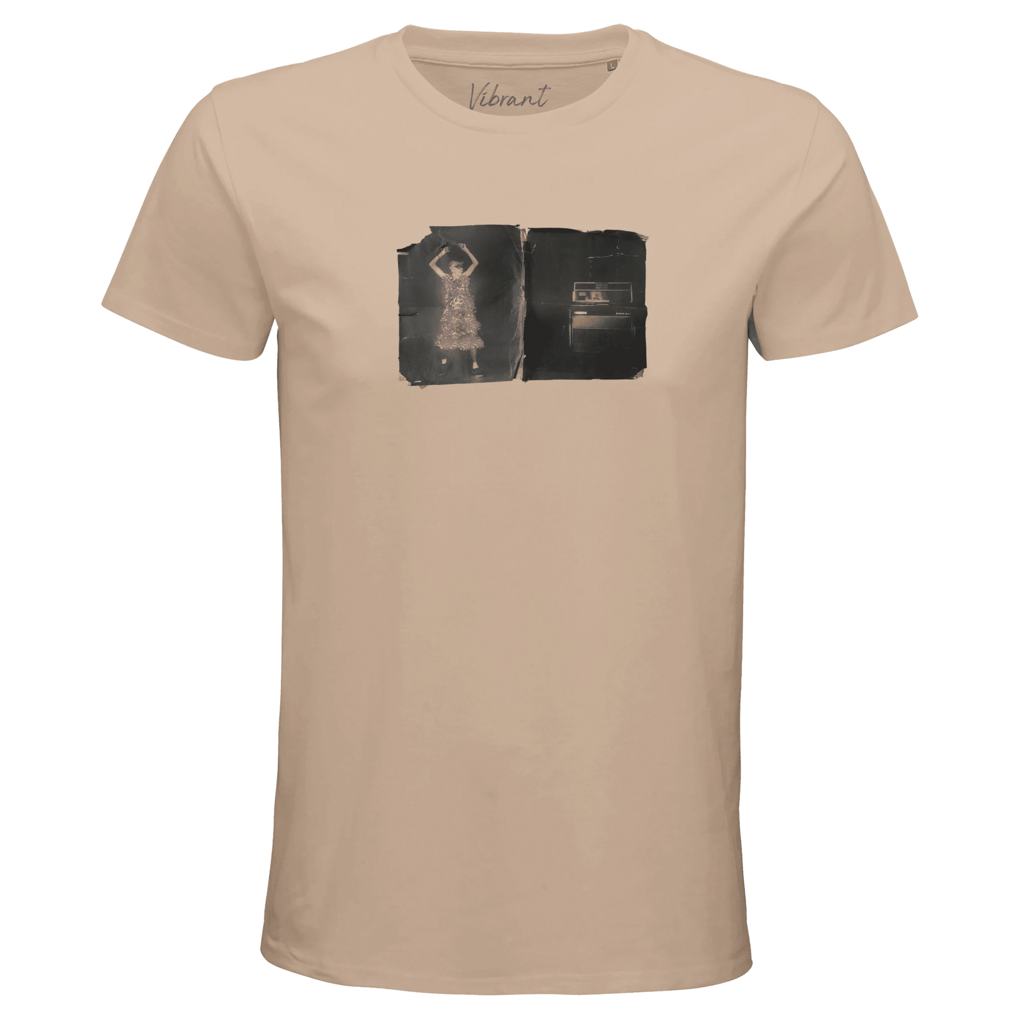 Vibrant - "Never too Late" T-shirt Khaki XS 1