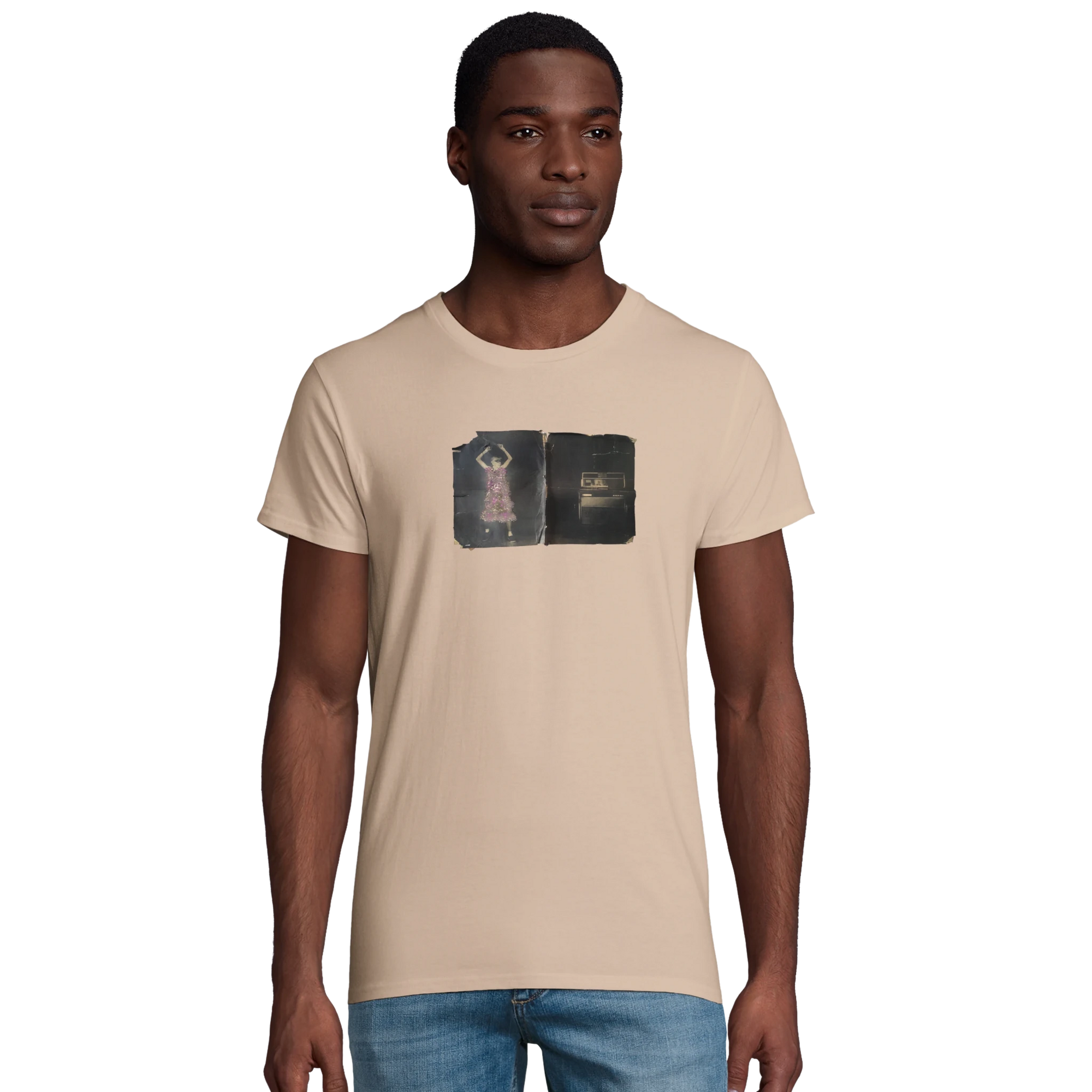 Vibrant - "Never too Late" T-shirt Khaki XS 4