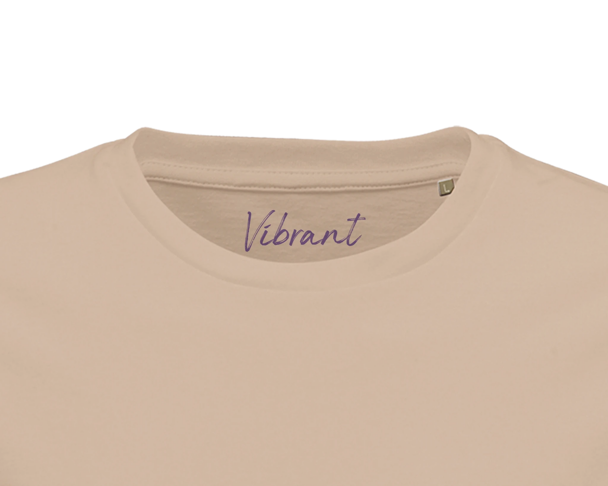 Vibrant - "Never too Late" T-shirt Khaki XS 2
