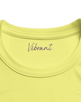 Vibrant - "Never too Late" T-shirt Light Yellow S 30