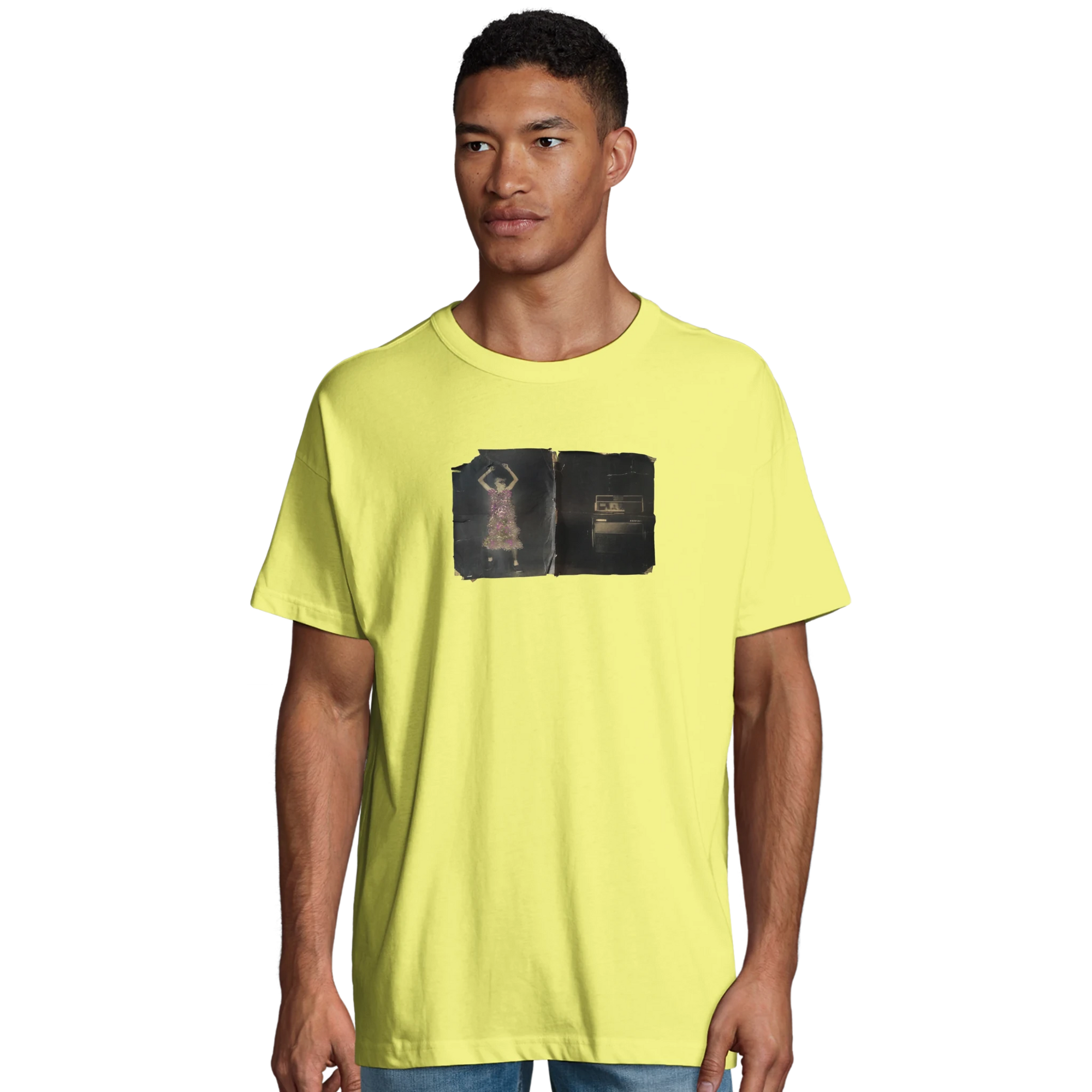 Vibrant - "Never too Late" T-shirt Light Yellow S 32