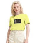 Vibrant - "Never too Late" T-shirt Light Yellow XS 6