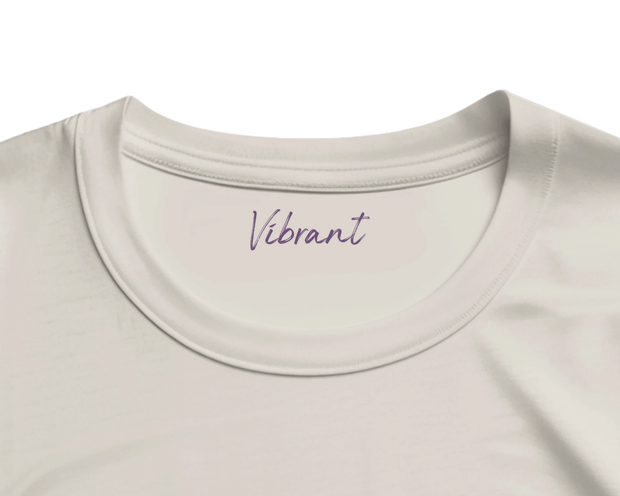 Vibrant - "Never too Late" T-shirt Off White S 20