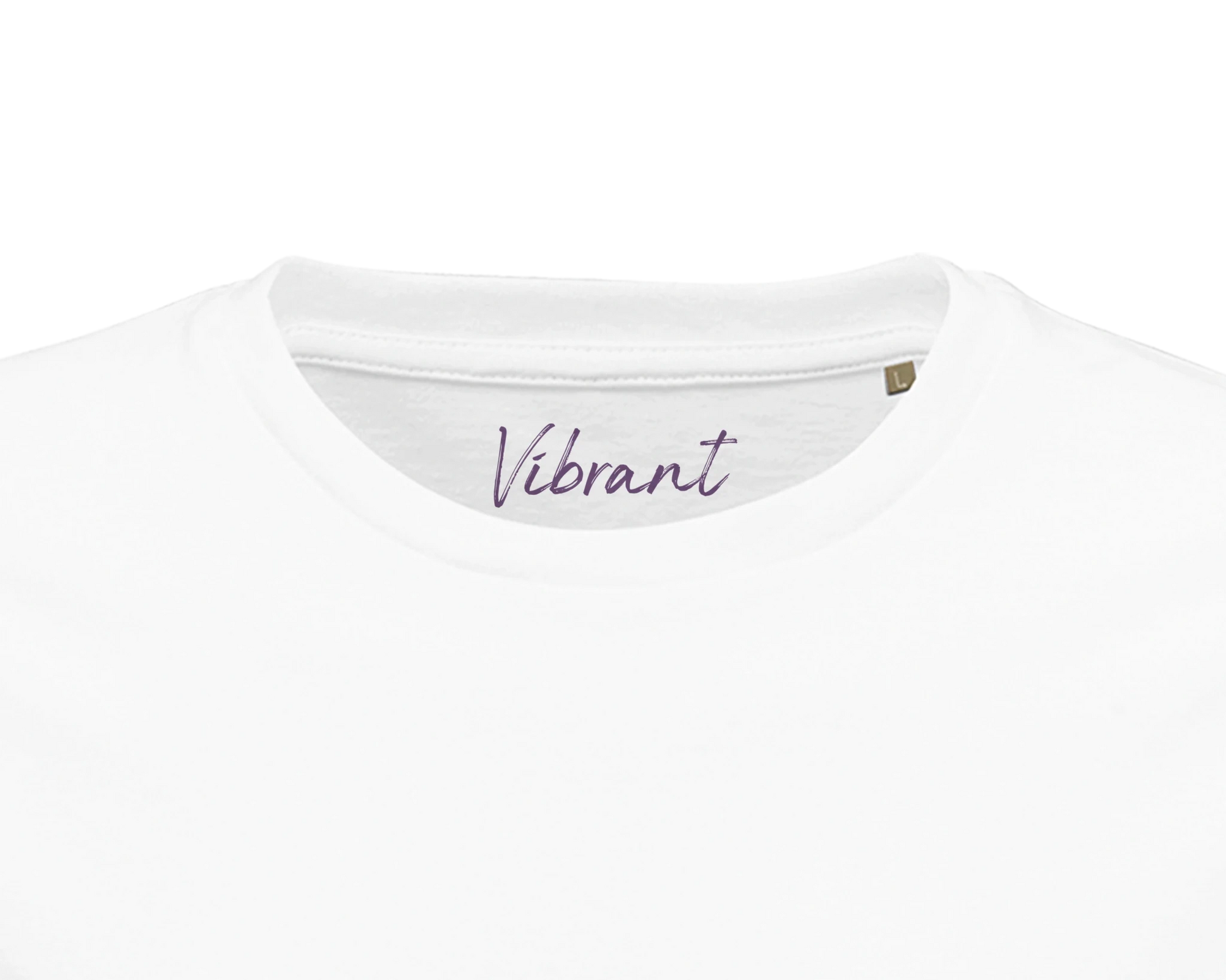 Vibrant - "Never too Late" T-shirt White XS 2