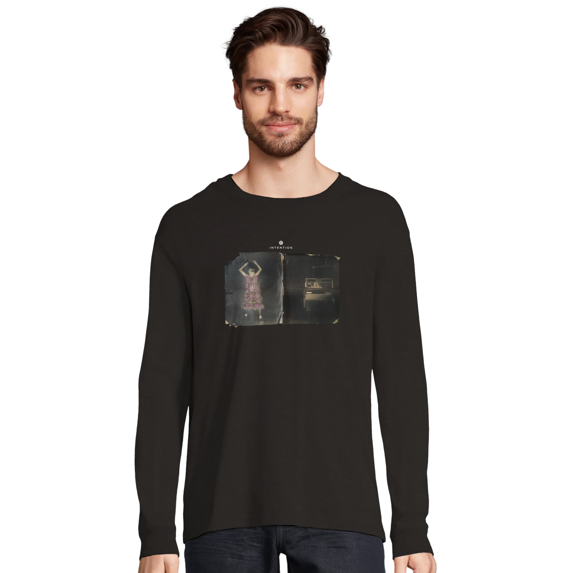 Vibrant - "Never too Late" Long sleeve Deep Black 3