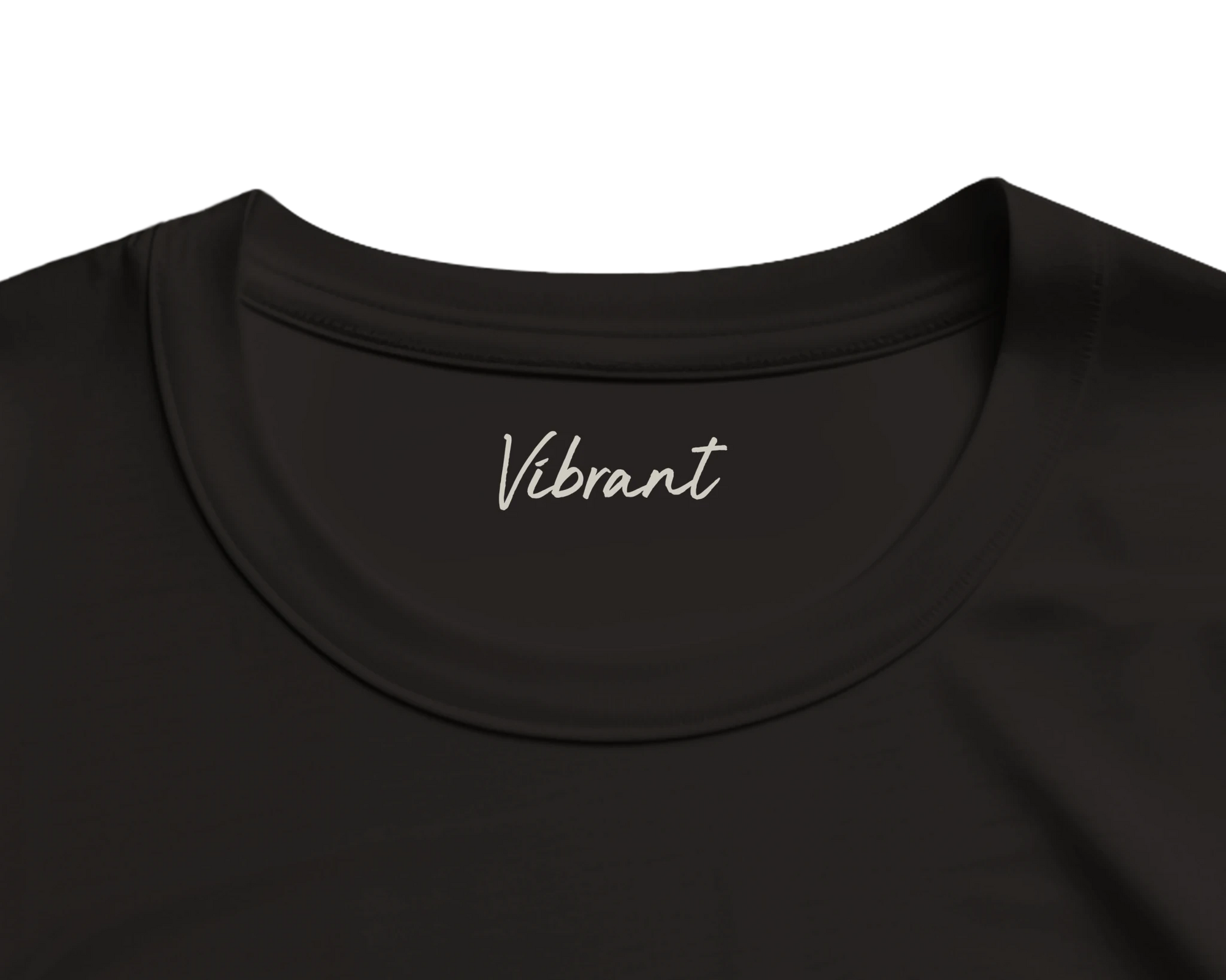 Vibrant - "Never too Late" T-shirt Deep Black 2