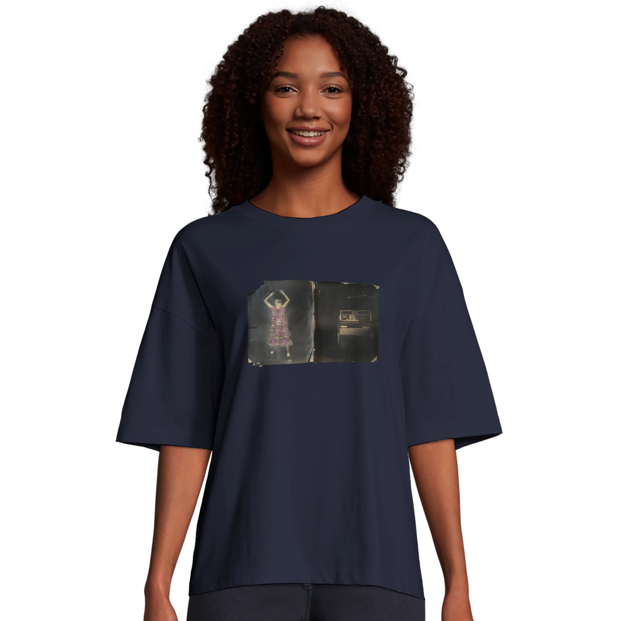 Vibrant - "Never too Late" T-shirt French Navy 4