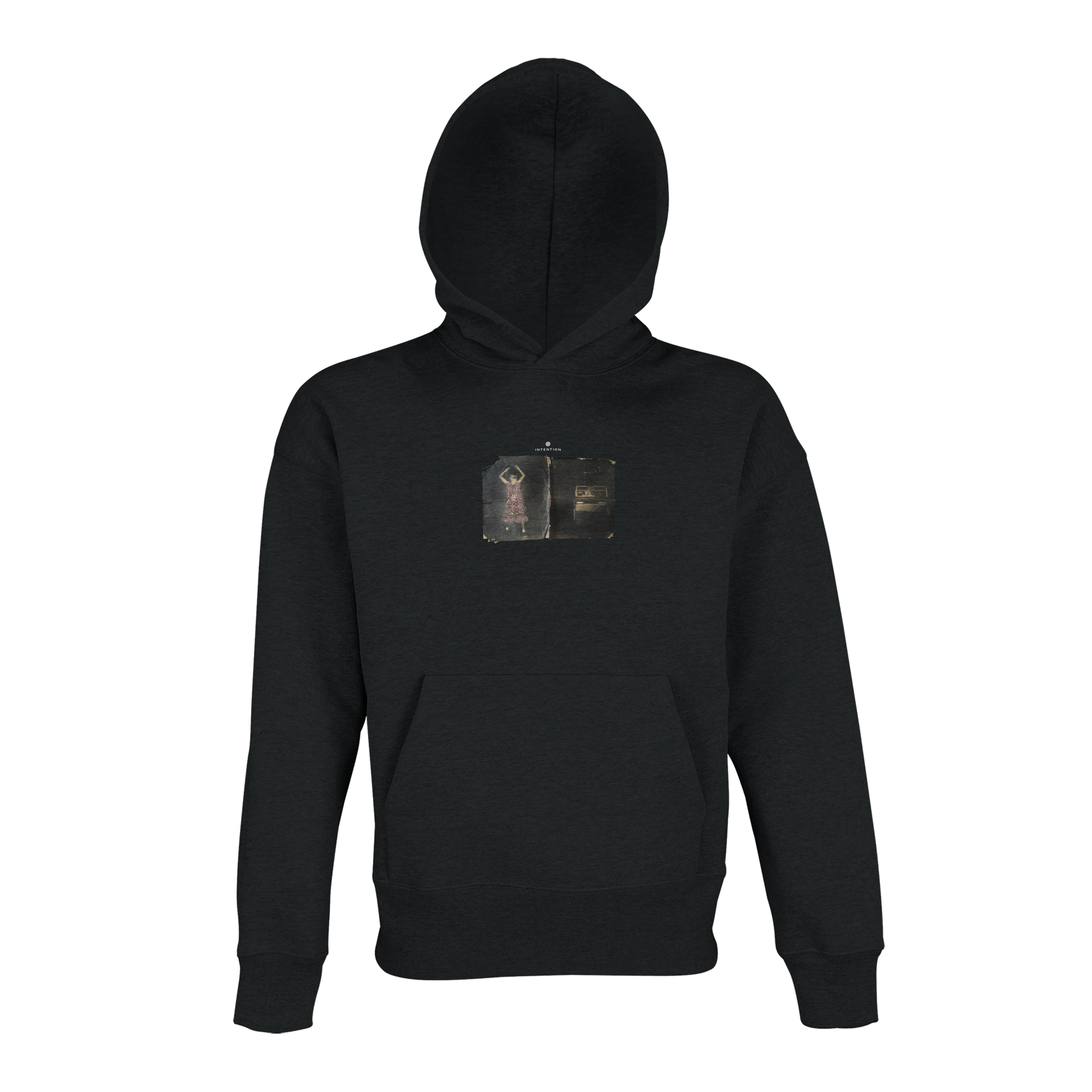 Vibrant - "Never too Late" Hoodie Black 1