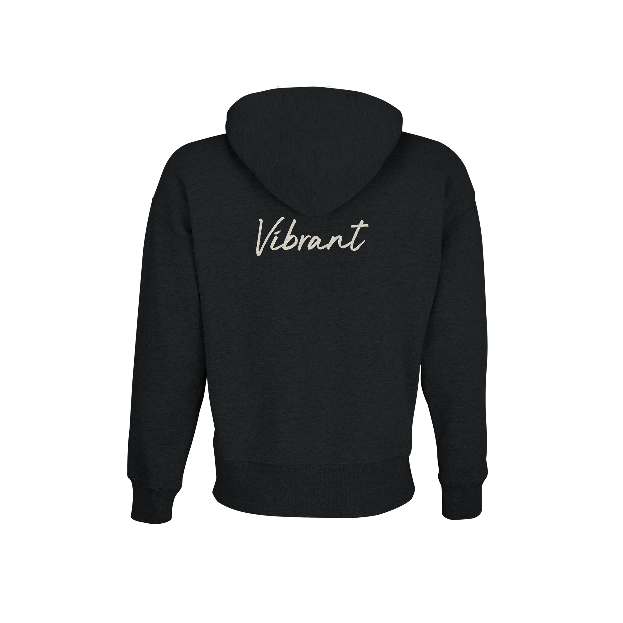 Vibrant - "Never too Late" Hoodie Black 2