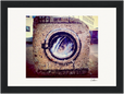Wash It Framed print 13x18 cm / 5x7″ Black frame 57