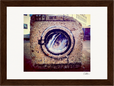 Wash It Framed print 13x18 cm / 5x7″ Dark wood frame 41