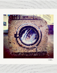 Wash It Framed print 13x18 cm / 5x7″ White frame 6