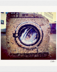 Wash It Framed print 13x18 cm / 5x7″ White frame 6