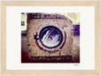 Wash It Framed print 13x18 cm / 5x7″ Wood frame 23