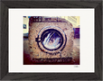 Wash It Framed print 15x20 cm / 6x8″ Black frame 41