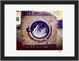 Wash It Framed print 15x20 cm / 6x8″ Black frame 58