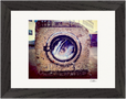 Wash It Framed print 15x20 cm / 6x8″ Black frame 41