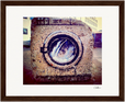 Wash It Framed print 15x20 cm / 6x8″ Dark wood frame 42