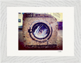 Wash It Framed print 15x20 cm / 6x8″ White frame 7