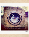 Wash It Framed print 15x20 cm / 6x8″ Wood frame 24
