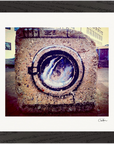Wash It Framed print 20x25 cm / 8x10″ Black frame 42