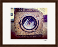 Wash It Framed print 20x25 cm / 8x10″ Dark wood frame 43