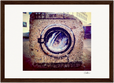 Wash It Framed print 20x25 cm / 8x10″ Dark wood frame 43