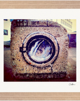 Wash It Framed print 20x25 cm / 8x10″ Wood frame 25