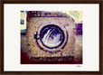 Wash It Framed print 21x29.7 cm / 8x12" Dark wood frame