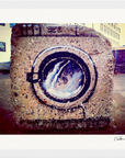 Wash It Framed print 21x29.7 cm / 8x12" White frame 9