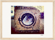 Wash It Framed print 21x29.7 cm / 8x12" Wood frame 26