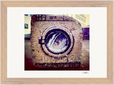 Wash It Framed print 21x29.7 cm / 8x12" Wood frame 26
