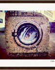Wash It Framed print 27x35 cm / 11x14″ Dark wood frame 44